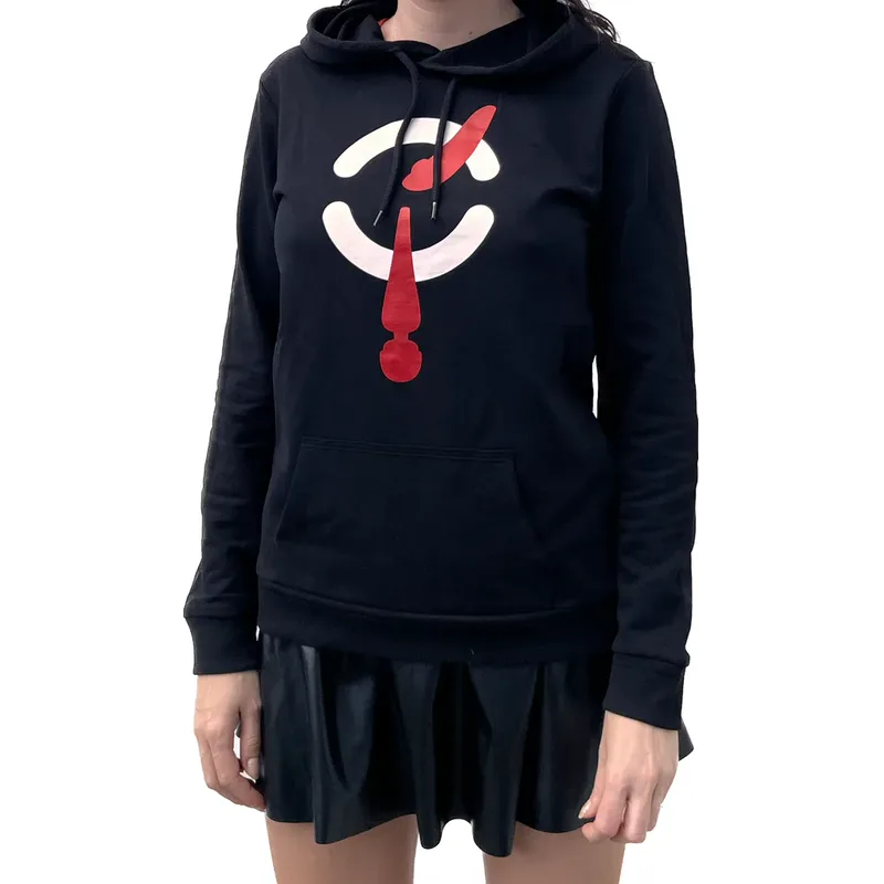 Women's hoodie — erotic fair, toys pattern