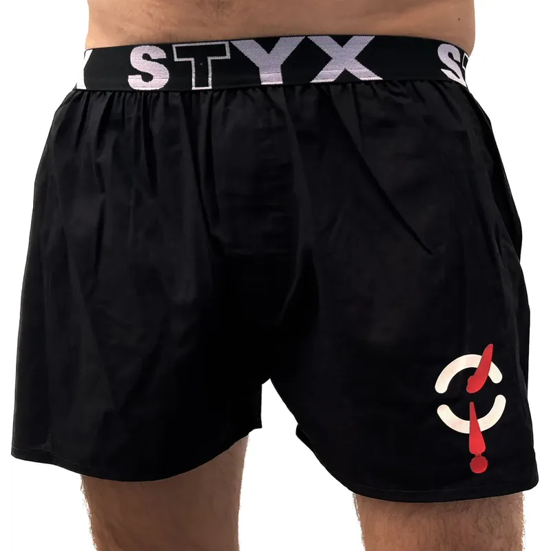 Men's sports boxer shorts — erotic fair, toys pattern